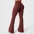 FOREVHERSOFT™ V-Wrap Flare Leggings