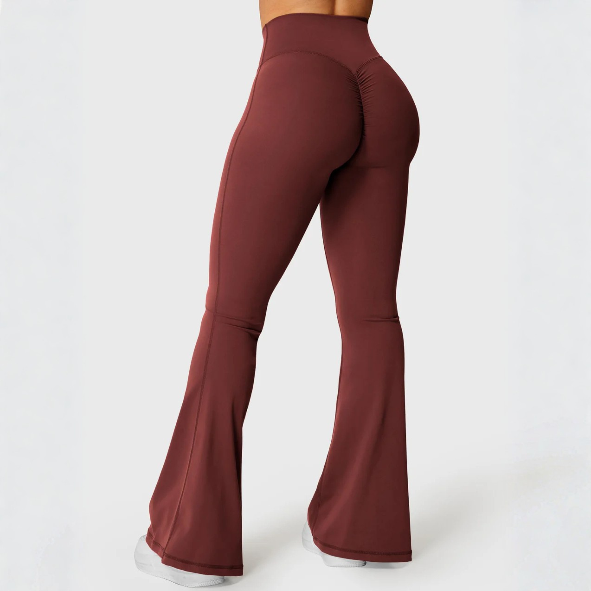 FOREVHERSOFT™ V-Wrap Flare Leggings