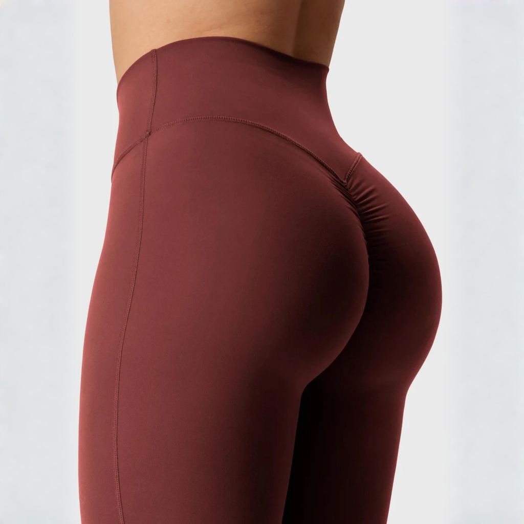 FOREVHERSOFT™ V-Wrap Flare Leggings