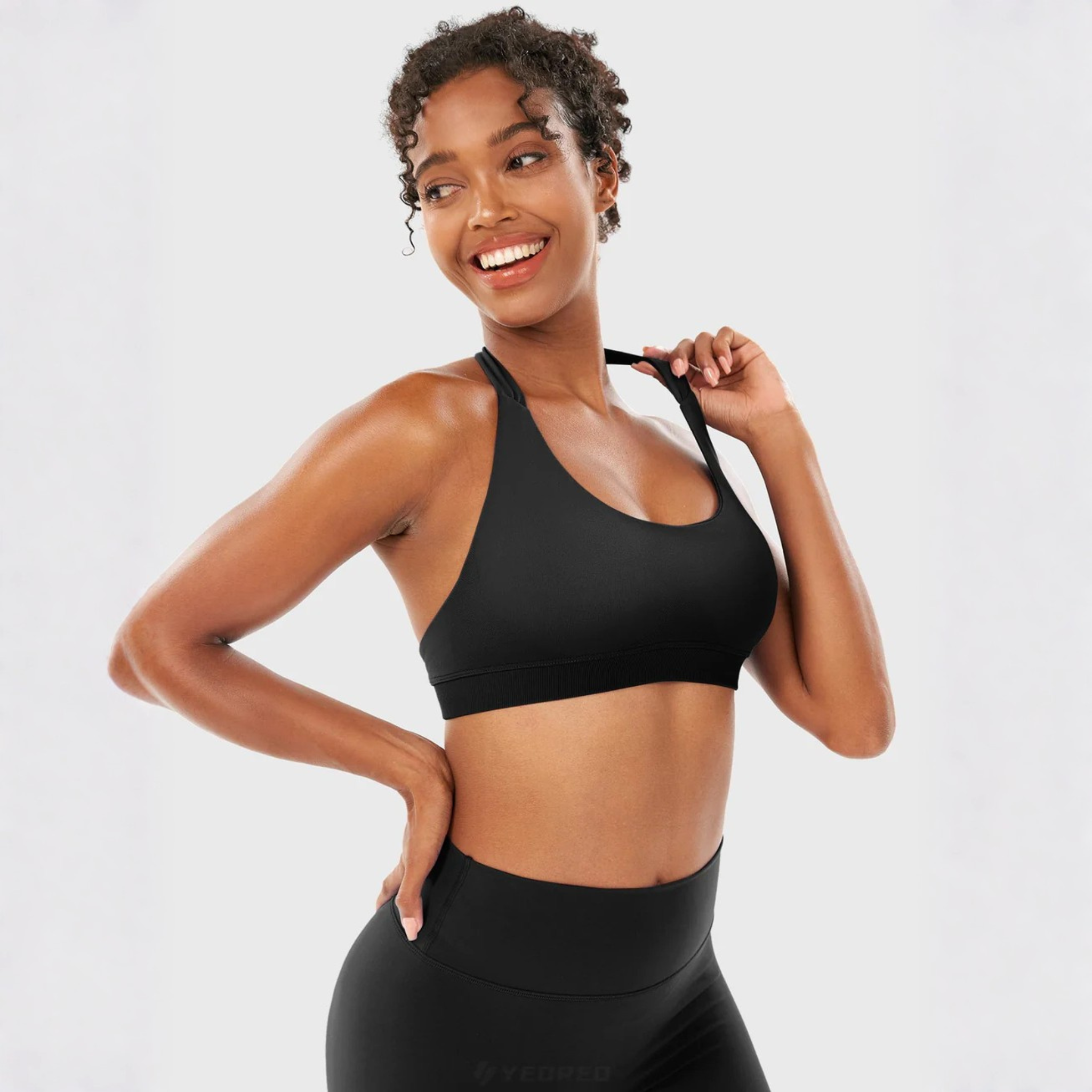 FOREVHERSCULPT™ Halter Sports Bra
