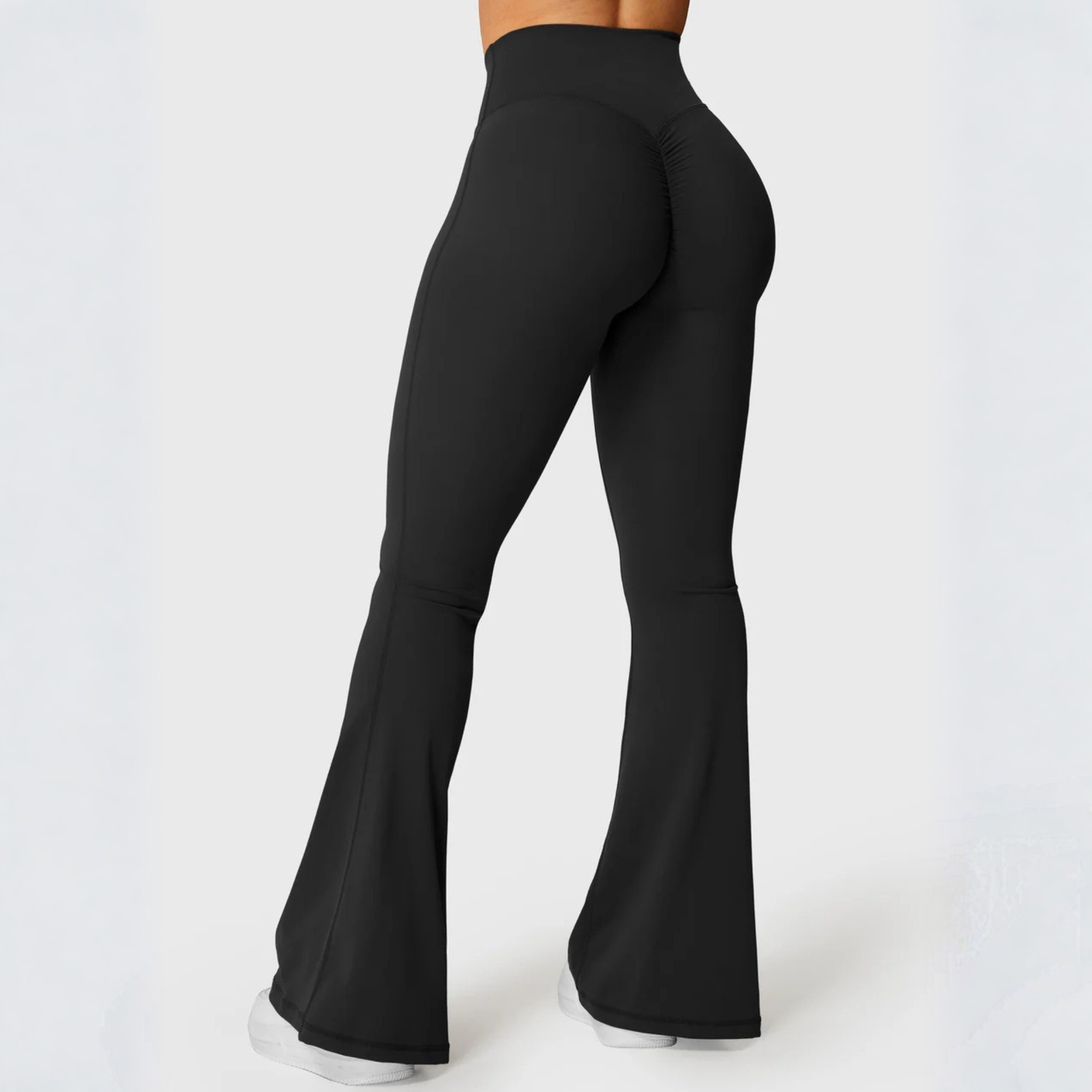 FOREVHERSOFT™ V-Wrap Flare Leggings