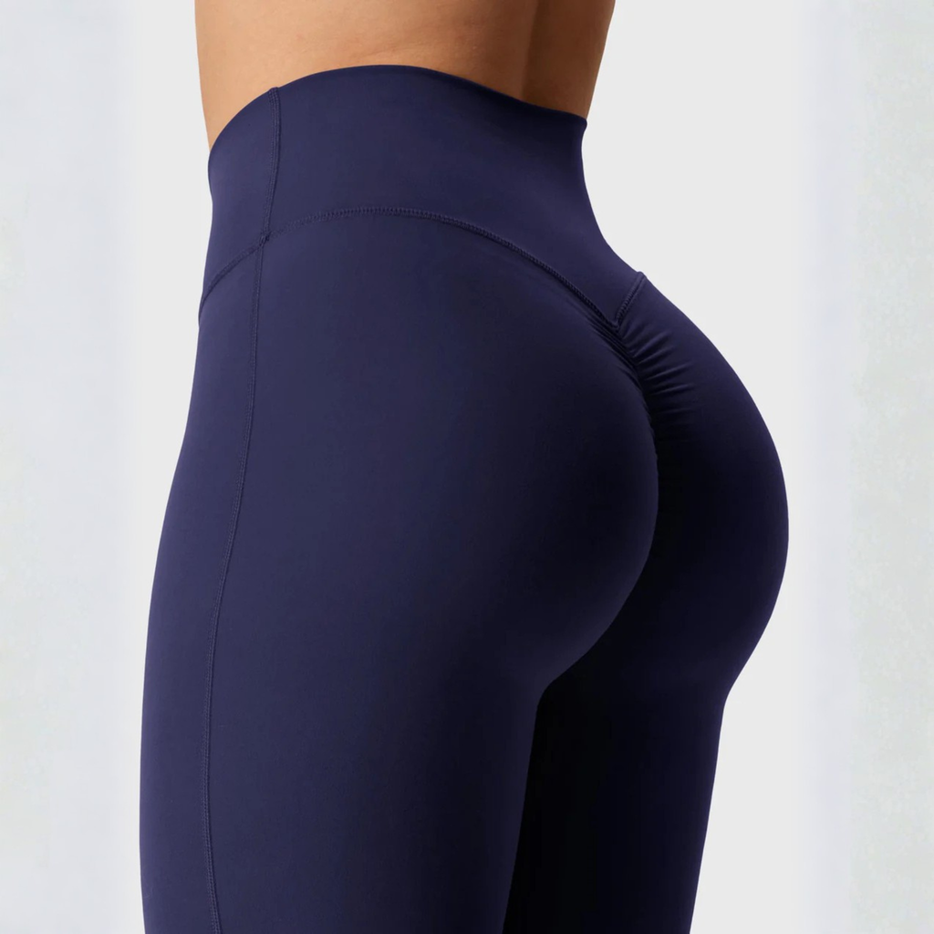 FOREVHERSOFT™ V-Wrap Flare Leggings